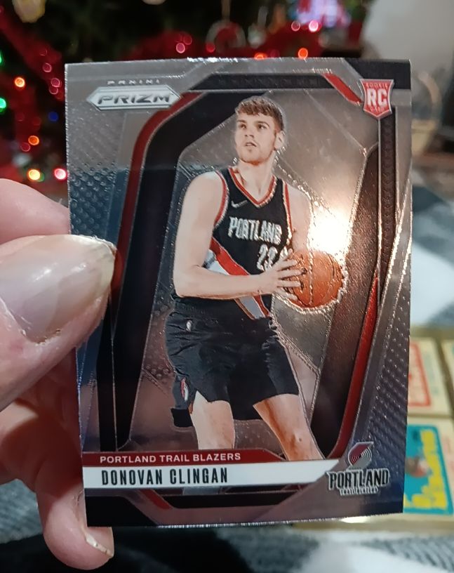 2024-25 Panini Prizm #221 Donovan Clingan — front