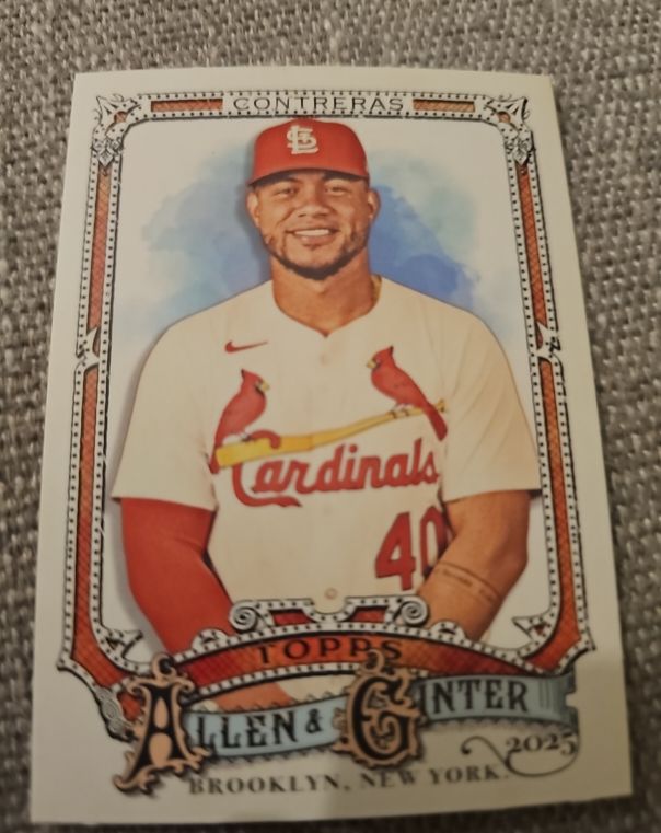 2025 Topps Allen & Ginter #199 Willson Contreras — front