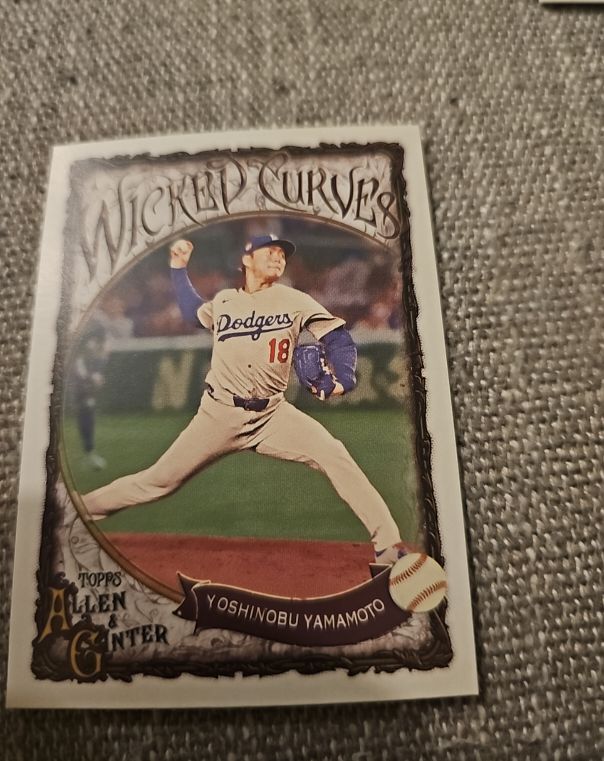 2025 Topps Allen & Ginter #WC-11 Yoshinobu Yamamoto — front