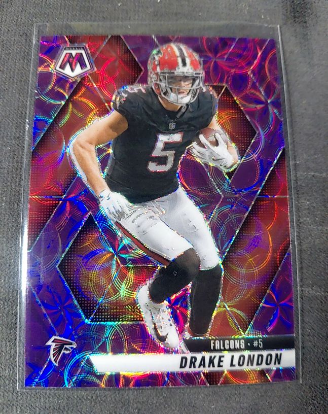 2023 Panini Mosaic #5 Drake London — front