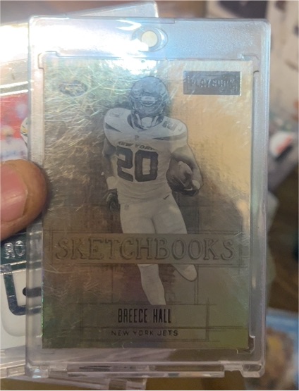 2022 Panini Playbook #24 Breece Hall — front