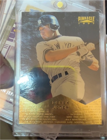 1997 Pinnacle #139 Derek Jeter — front
