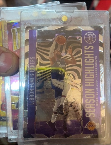 2020-21 Panini Illusions #8 LeBron James — front