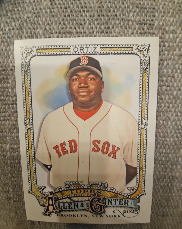 2025 Topps Allen & Ginter #53 David Ortiz — front