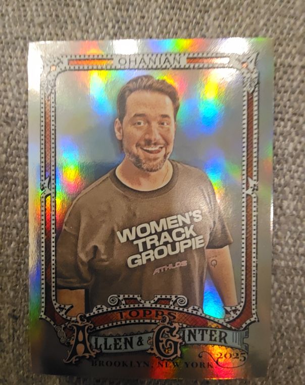 2025 Topps Allen & Ginter #291 Alexis Ohanian — front