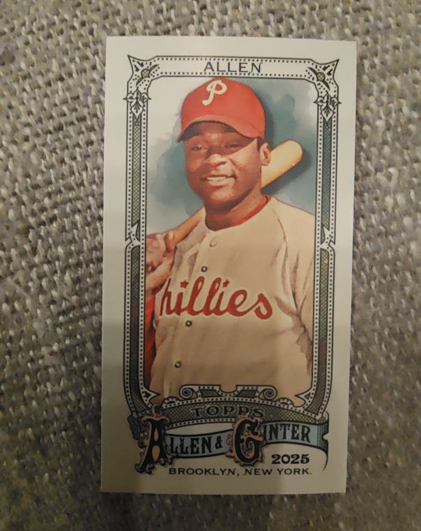 2025 Topps Allen & Ginter #350 Dick Allen Mini — front