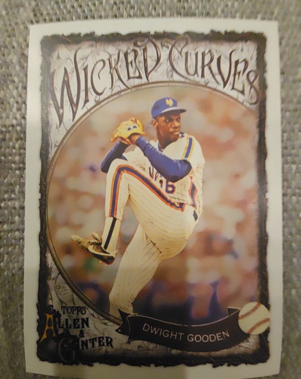 2025 Topps Allen & Ginter #WC-1 Dwight Gooden Wicked Curves — front