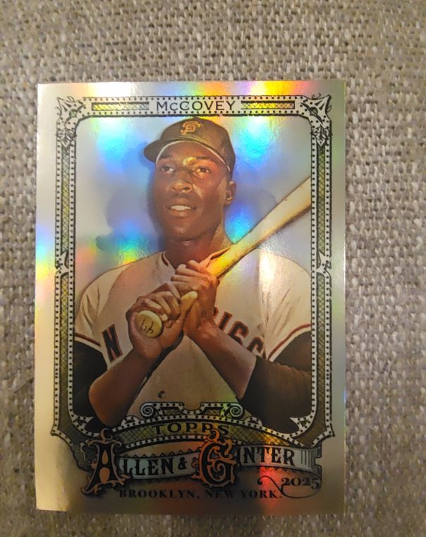 2025 Topps Allen & Ginter #302 Willie McCovey — front