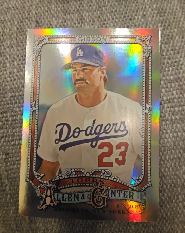 2025 Topps Allen & Ginter #17 Kirk Gibson — front