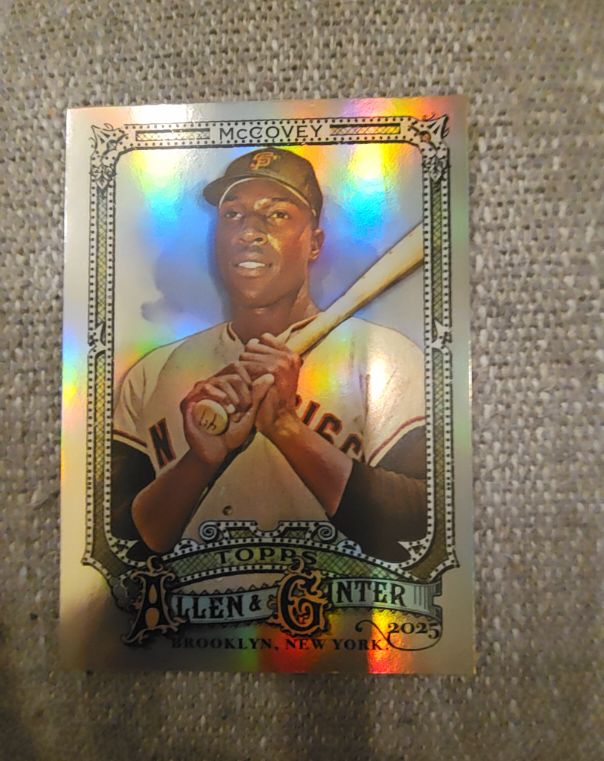 2025 Topps Allen & Ginter #302 Willie McCovey — front