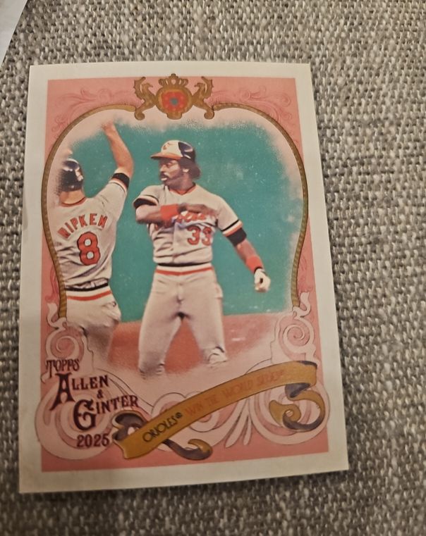 2025 Topps Allen & Ginter #SV-32 Eddie Murray — front