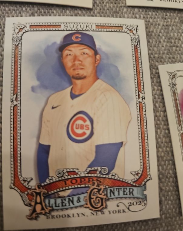 2025 Topps Allen & Ginter #46 Seiya Suzuki — front