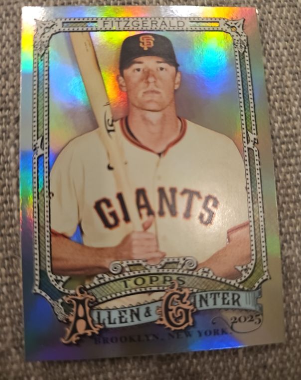 2025 Topps Allen & Ginter #202 Tyler Fitzgerald — front