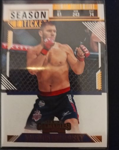 2025 Panini Contenders PFL Playoff Ticket #21 Valentin Moldavsky — front