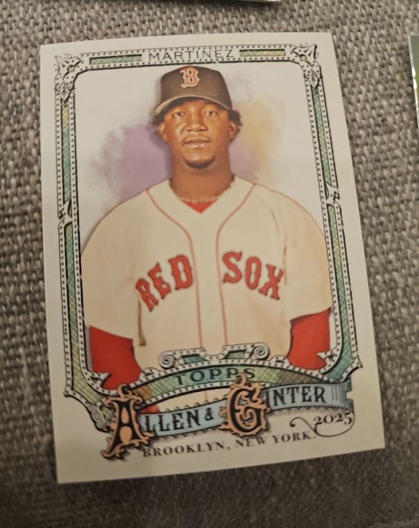 2025 Topps Allen & Ginter #8 Pedro Martinez — front