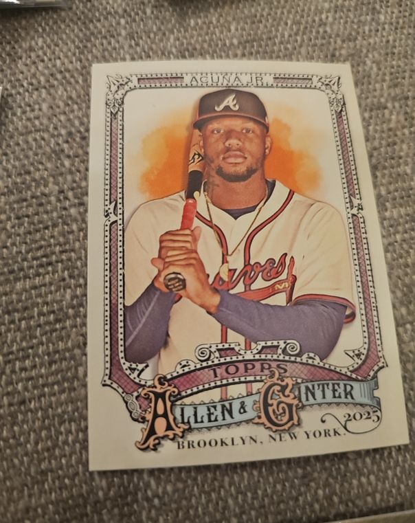2025 Topps Allen & Ginter #103 Ronald Acuna Jr. — front