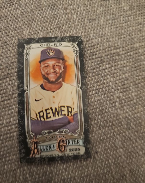 2025 Topps Allen & Ginter #76 Jackson Chourio — front