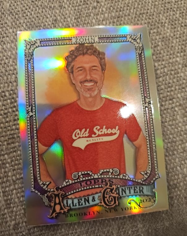 2025 Topps Allen & Ginter #287 Ethan Zohn — front
