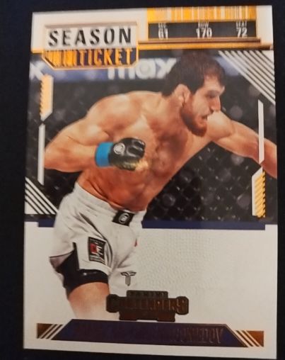 2025 Panini Contenders PFL #74 Ramazan Kuramagomedov Season Ticket — front