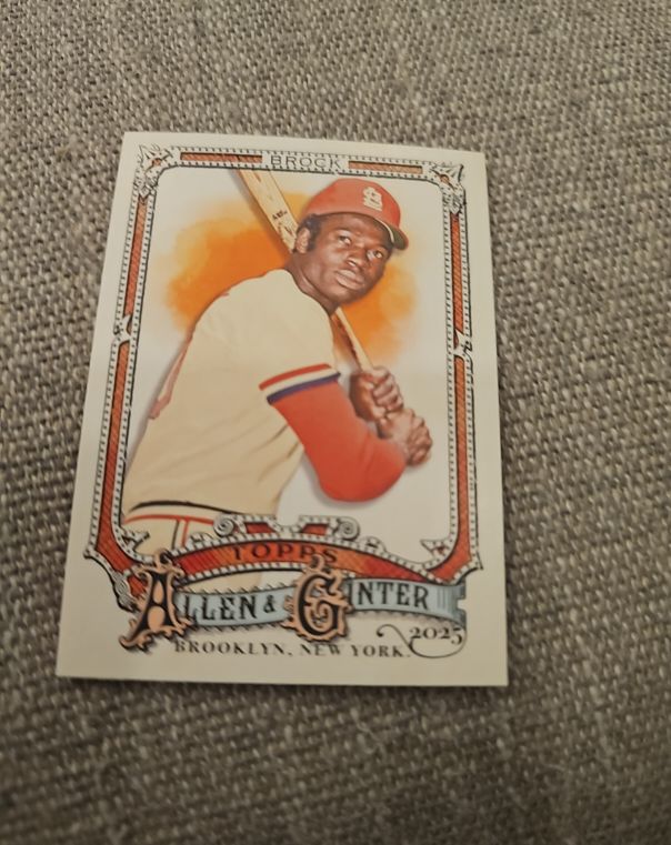 2025 Topps Allen & Ginter #11 Lou Brock — front