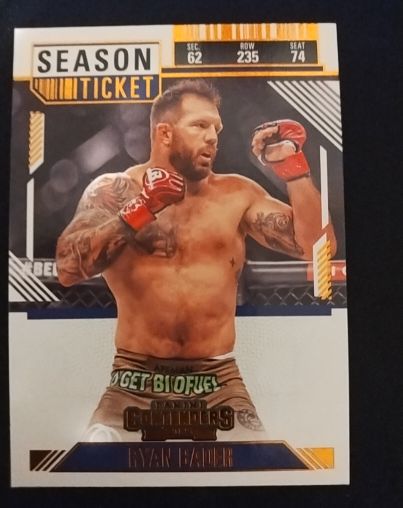 2025 Panini Contenders PFL Season Ticket #94 Ryan Bader — front