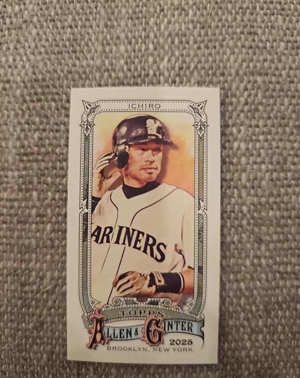 2025 Topps Allen & Ginter Mini #20 Ichiro Suzuki — front