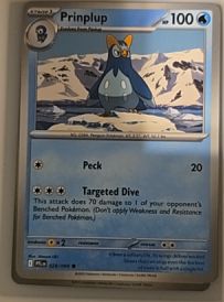 2025 Pokémon TCG Phantasmal Flames #028 Prinplup — front