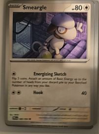 2023 Pokémon ME02: Phantasmal Flames #080 Smeargle — front