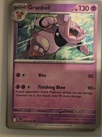 2023 Pokémon ME02: Phantasmal Flames #038 Granbull — front