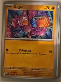 2023 Pokémon ME02: Phantasmal Flames #049 Gligar — front