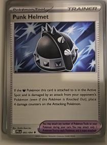 2025 Pokémon Phantasmal Flames #092 Punk Helmet — front