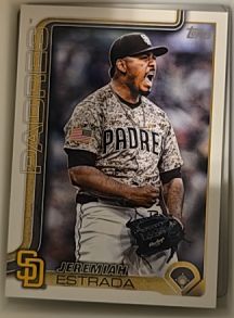 2025 Topps Update #US263 Jeremiah Estrada — front