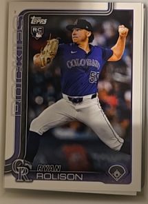2025 Topps Update #US124 Ryan Rolison — front