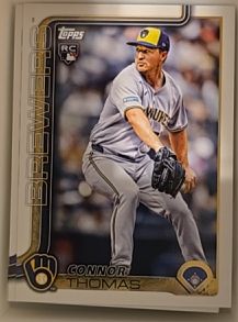 2025 Topps Update #US63 Connor Thomas — front