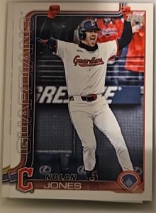 2025 Topps Update #US341 Nolan Jones — front