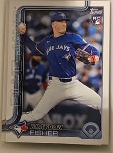 2025 Topps Update #US89 Braydon Fisher — front