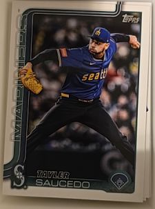 2025 Topps Update #US226 Tayler Saucedo — front