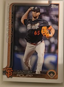2025 Topps Update #US135 Landen Roupp — front