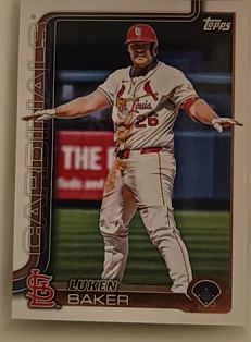 2025 Topps Update #US153 Luken Baker — front