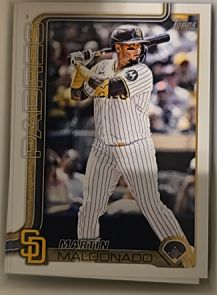 2025 Topps Update #US76 Martín Maldonado — front
