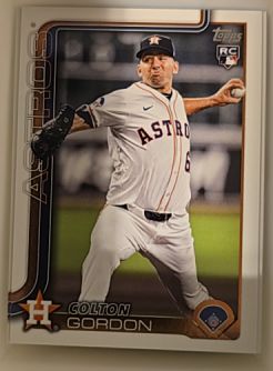 2025 Topps Update #US157 Colton Gordon — front