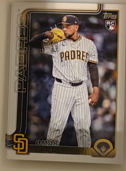 2025 Topps Update #US90 Omar Cruz — front