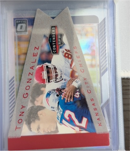 1998 Donruss Contenders Pennants #47 Tony Gonzalez — front