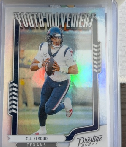 2024 Panini Prestige #YM-CSD C.J. Stroud Youth Movement — front