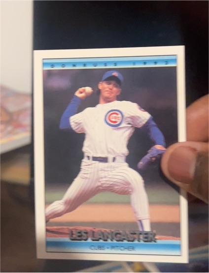 1992 Donruss #296 Les Lancaster — front