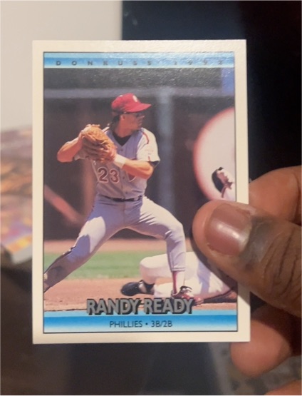 1992 Donruss #179 Randy Ready — front