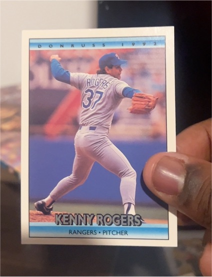 1992 Donruss #368 Kenny Rogers — front