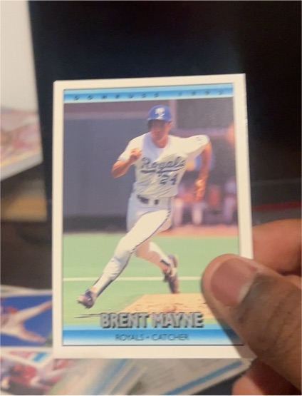 1992 Donruss #265 Brent Mayne — front