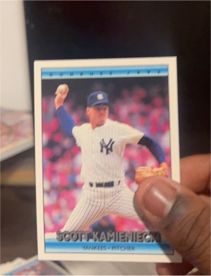 1992 Donruss #195 Scott Kamieniecki — front