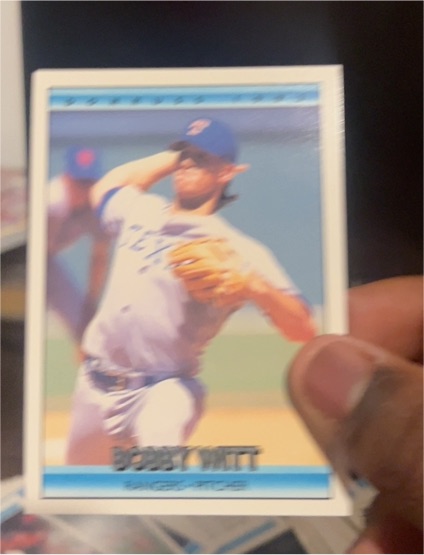 1992 Donruss #391 Bobby Witt Texas Rangers — front